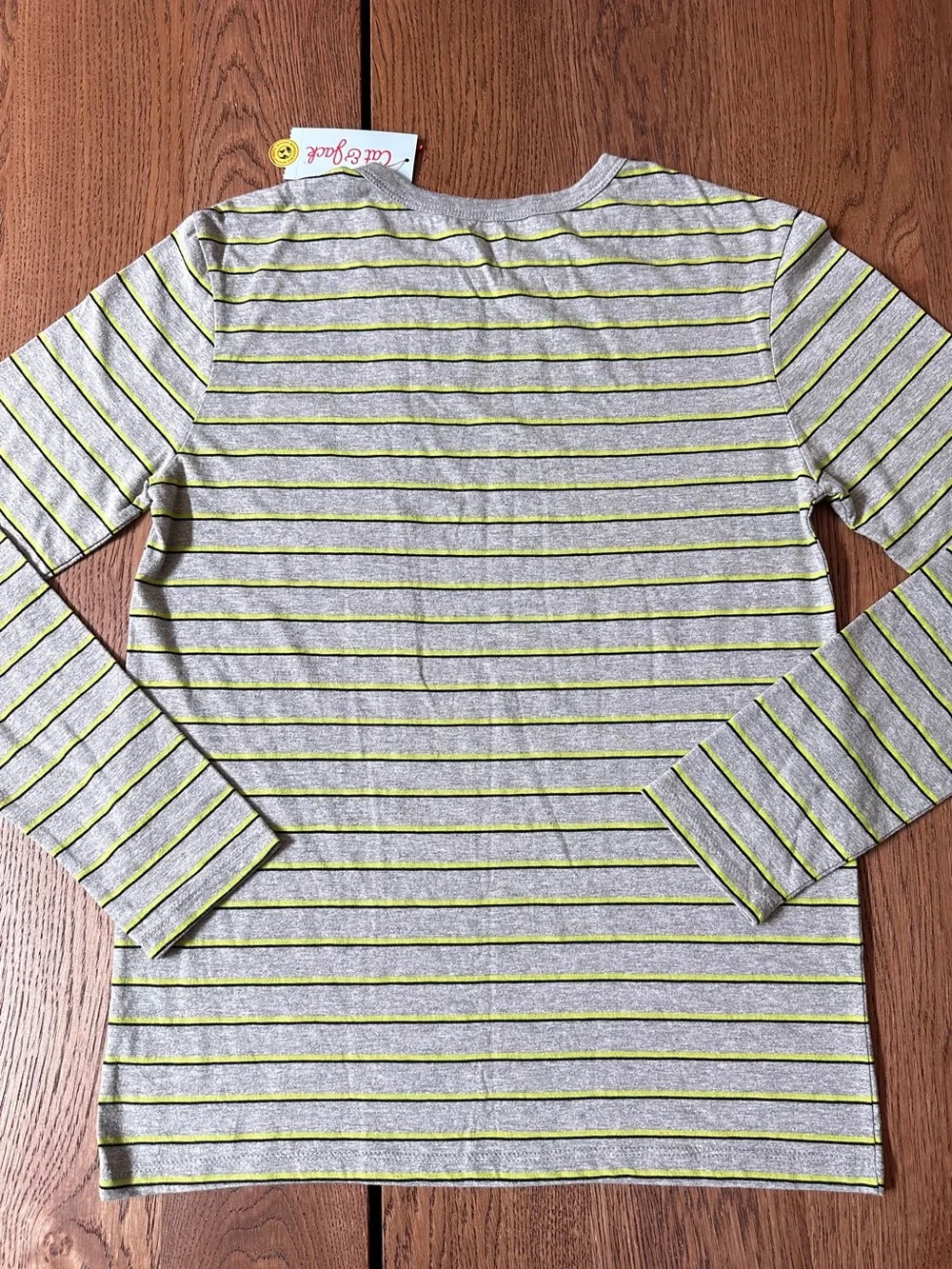 🔥3 FOR $25🔥 Cat & Jack BUNDLE OF 3 Striped Tees Long Sleeve Size X-LARGE (16)